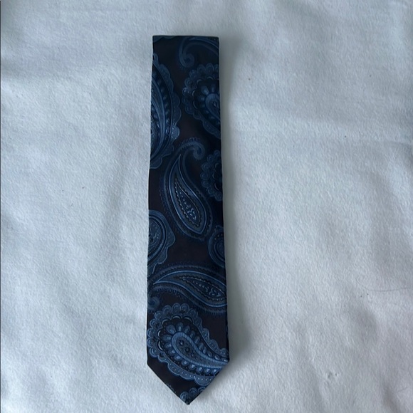 Boss Other - Hugo Boss Men's Blue Paisley Tie 58”/3 1/4”